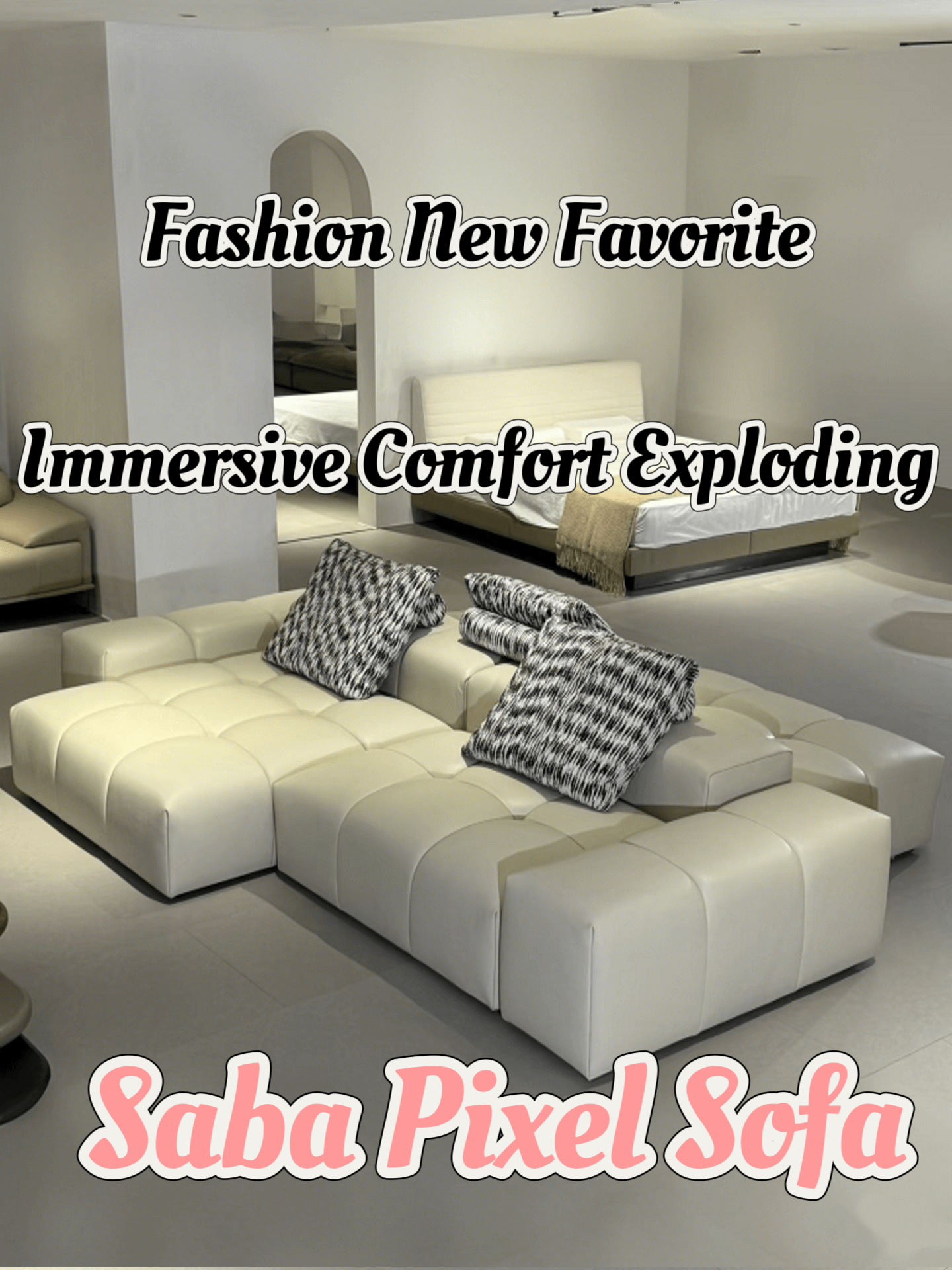 If you choose the right sofa for the center of your living room, you can enjoy staying at home forever!