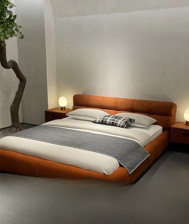 The easily overlooked details of the puff bed.