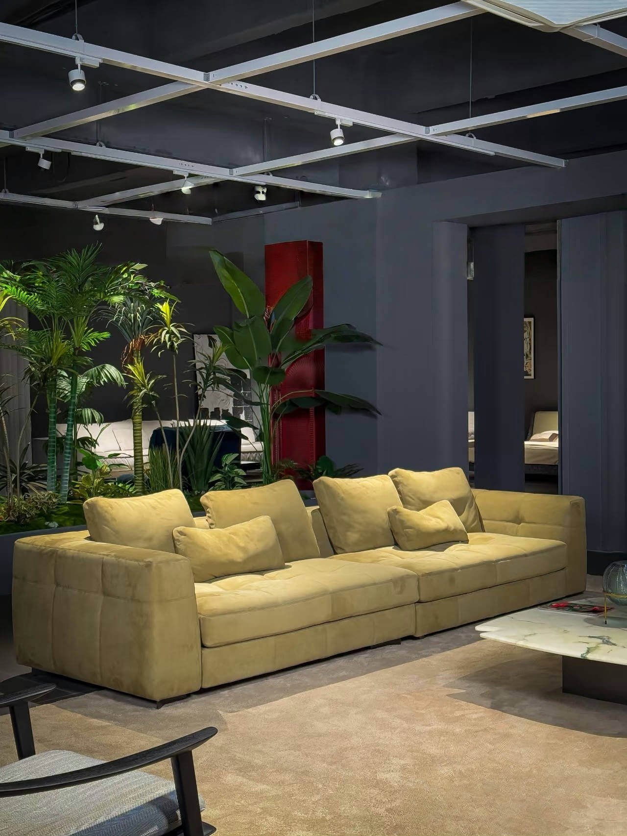 The Brioni of the sofa world—the Blazer sofa.