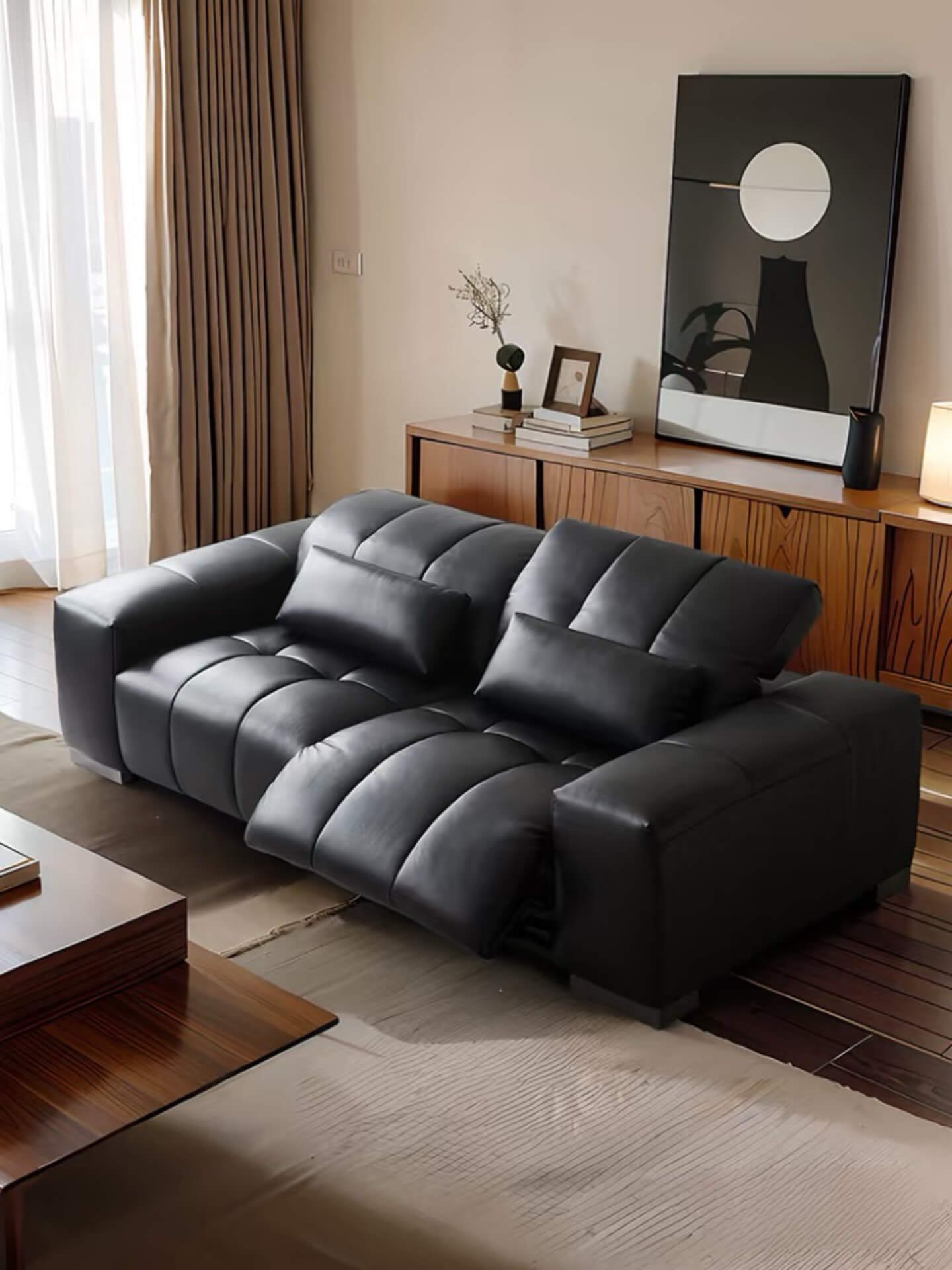 Lie-Back Freedom | Electric Reclining Sofa for Ultimate Family Comfort