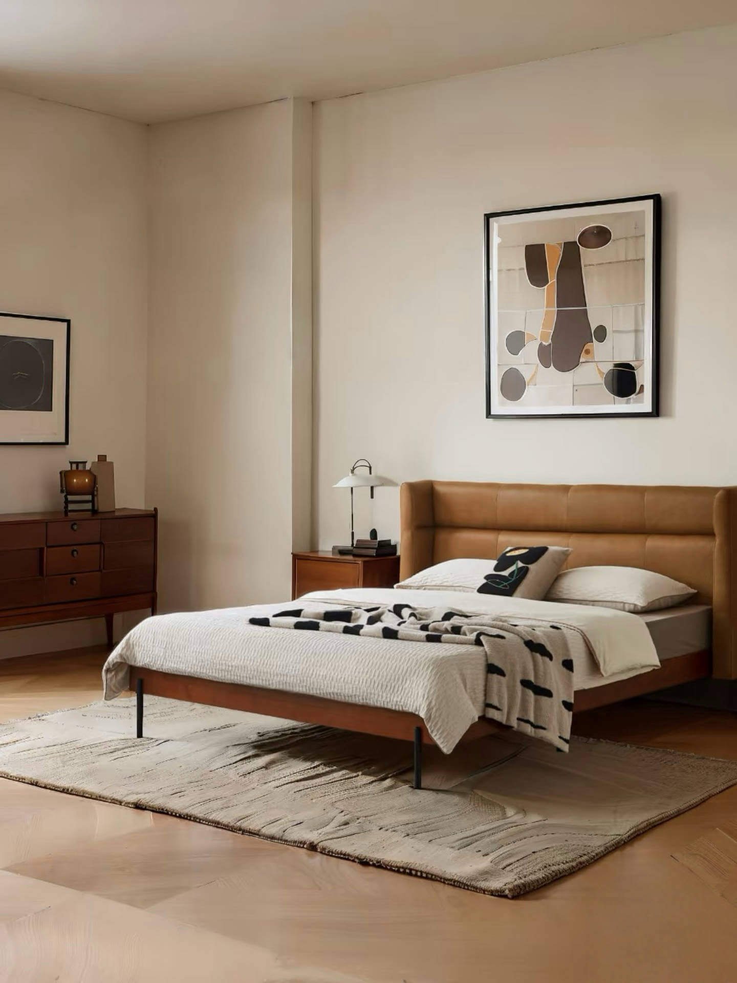 Sunset Bed: A Mid-Century Modern Dream