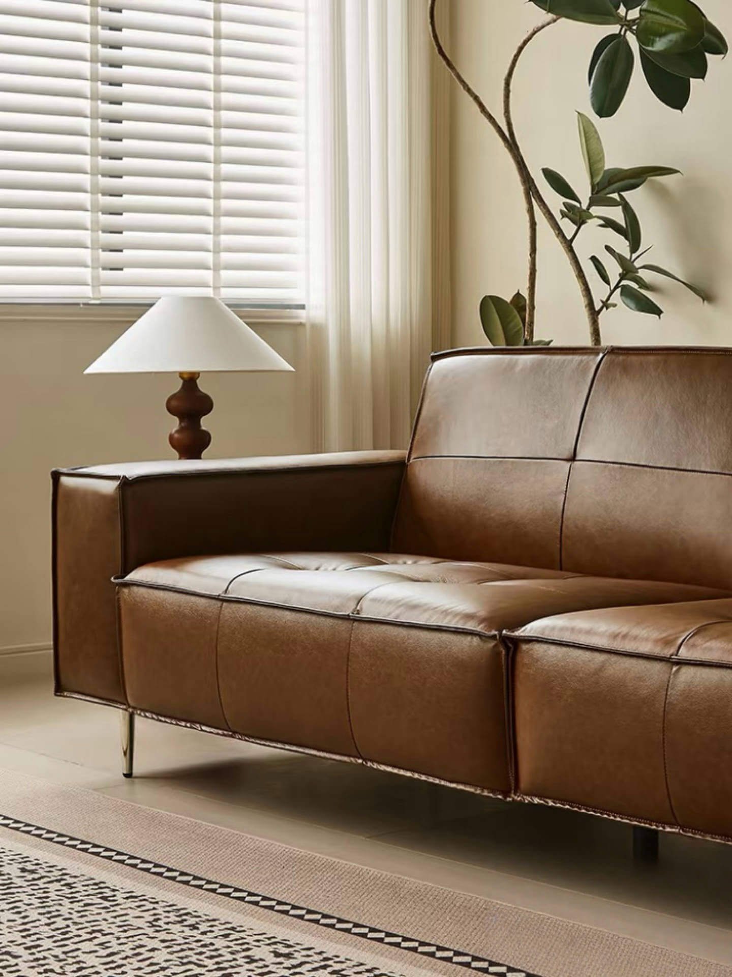 Vintage Poster – Inspired Sofa | Luxury Outward, Comfort Inward
