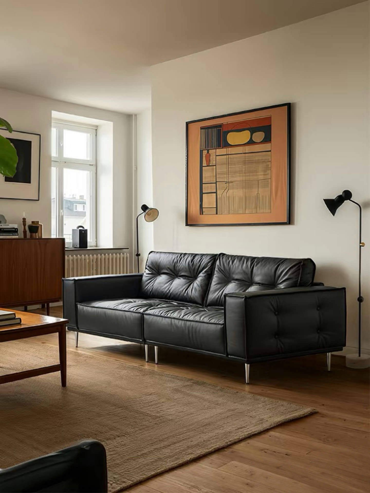 Vintage Leather Sofa | Jiuban, The Elegant Choice for Your Home