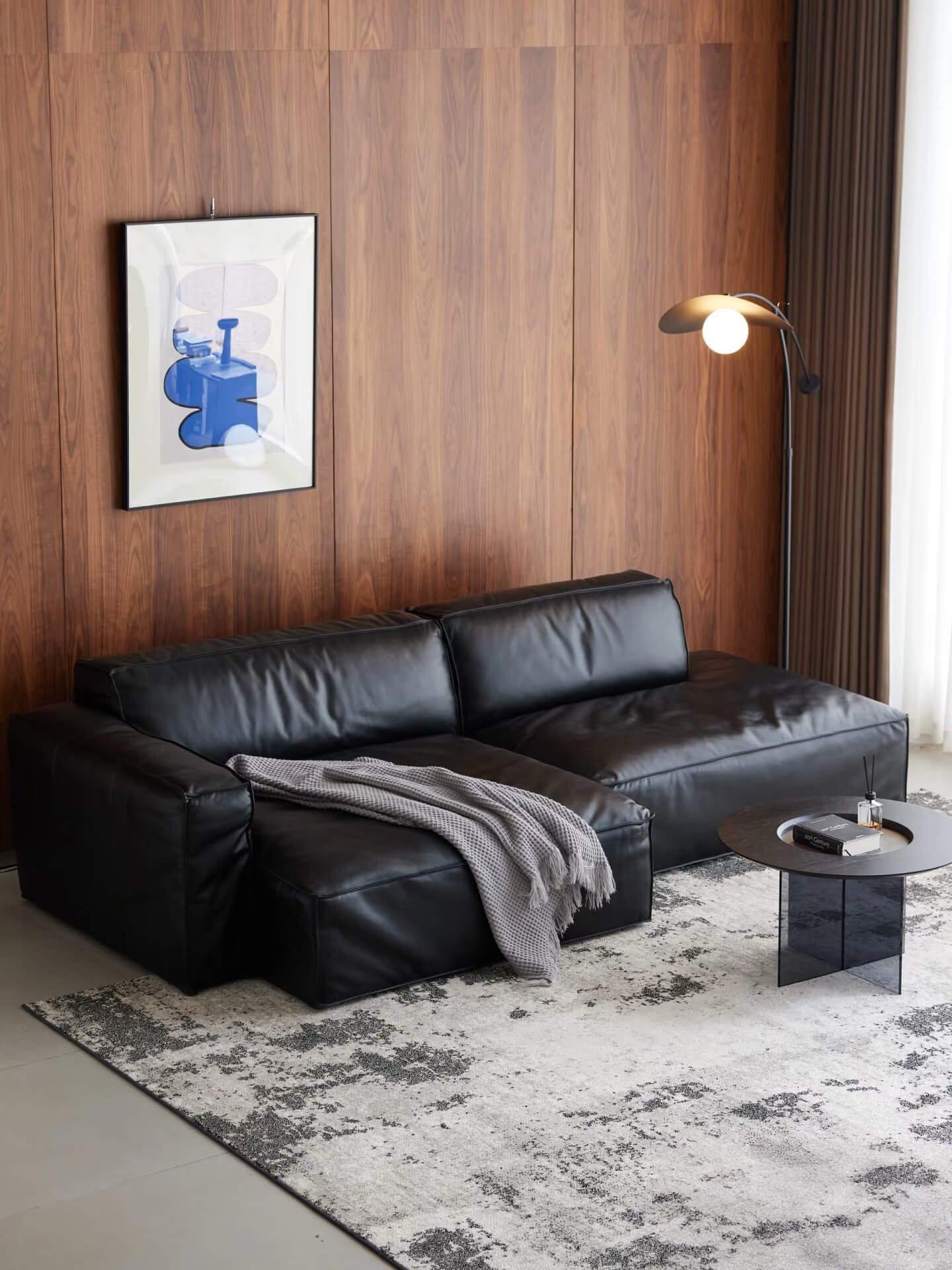 The Ultimate Comfort Companion: Luxury Leather Modular Sofa