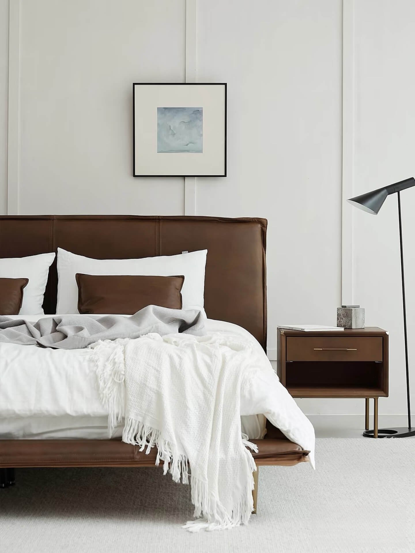 Leather Bed: A Luxurious Choice for the Bedroom, Adding Nobility and Style to Life