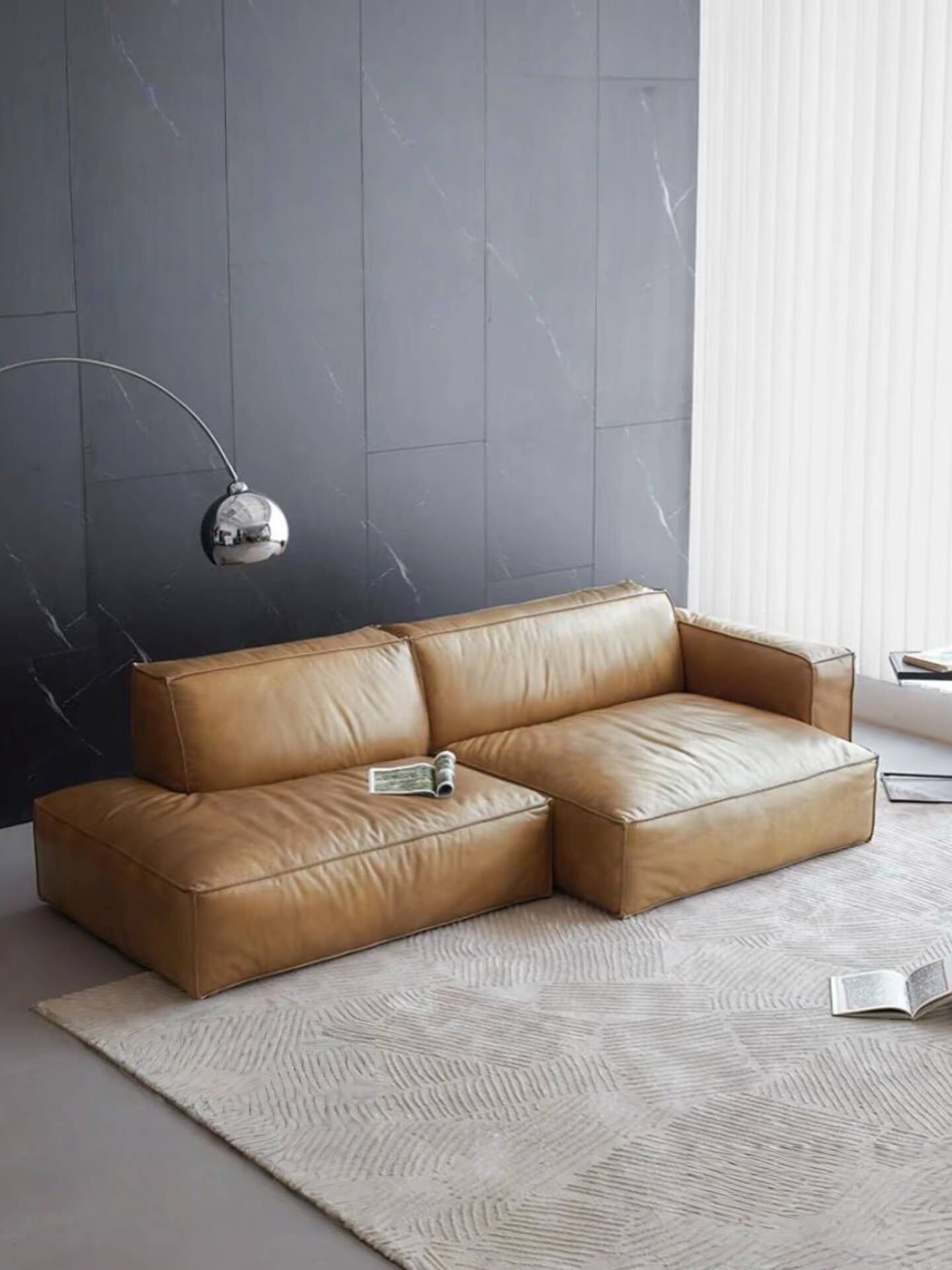High-Quality Leather Sofa: The Perfect Companion for a Relaxing Day