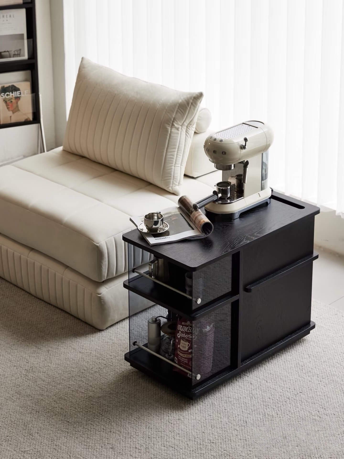 The Moveable Side Table by the Sofa: Crafting a Cozy Home Life
