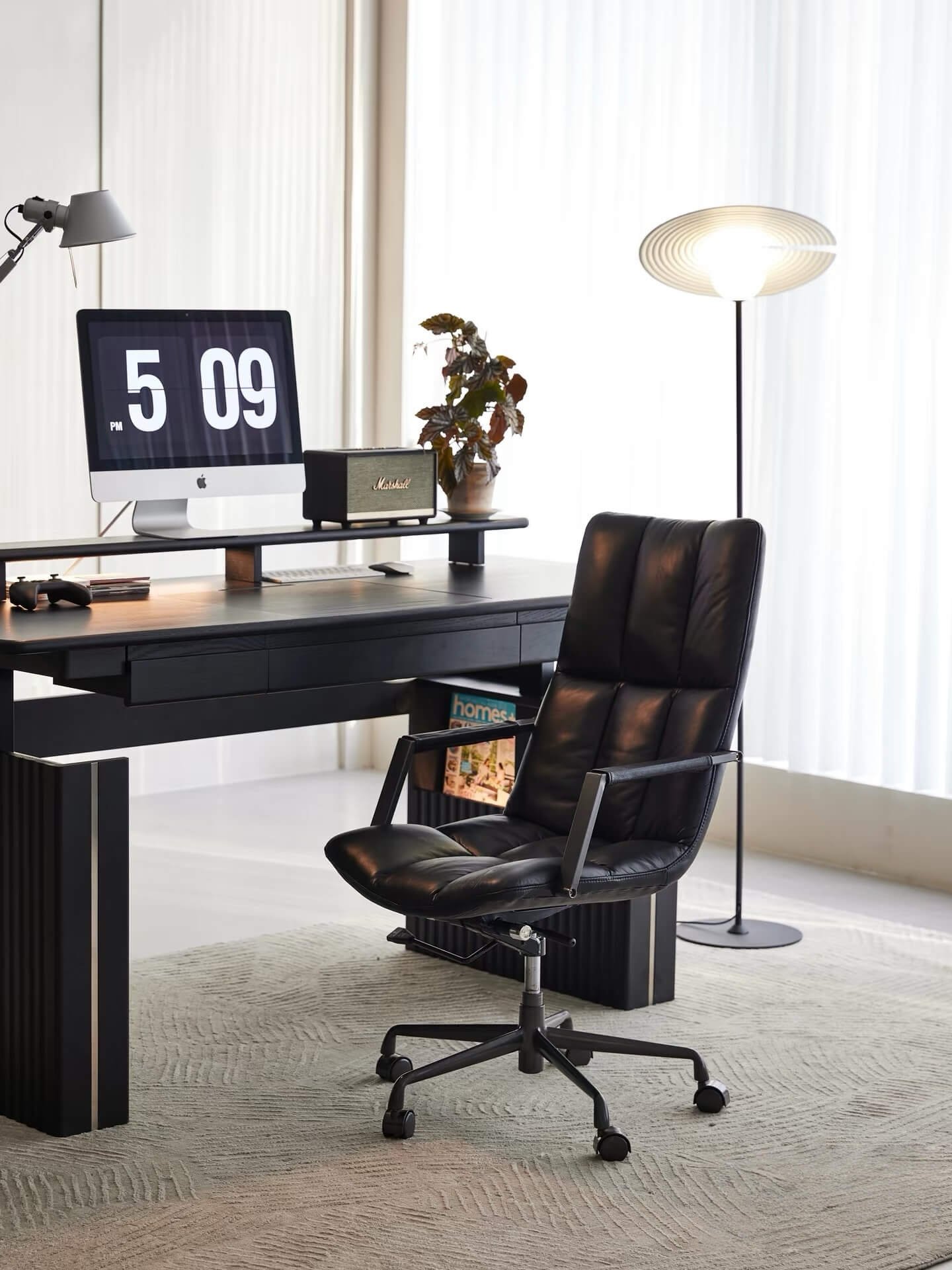Upgrade Your Workspace with a Genuine Leather Office Chair