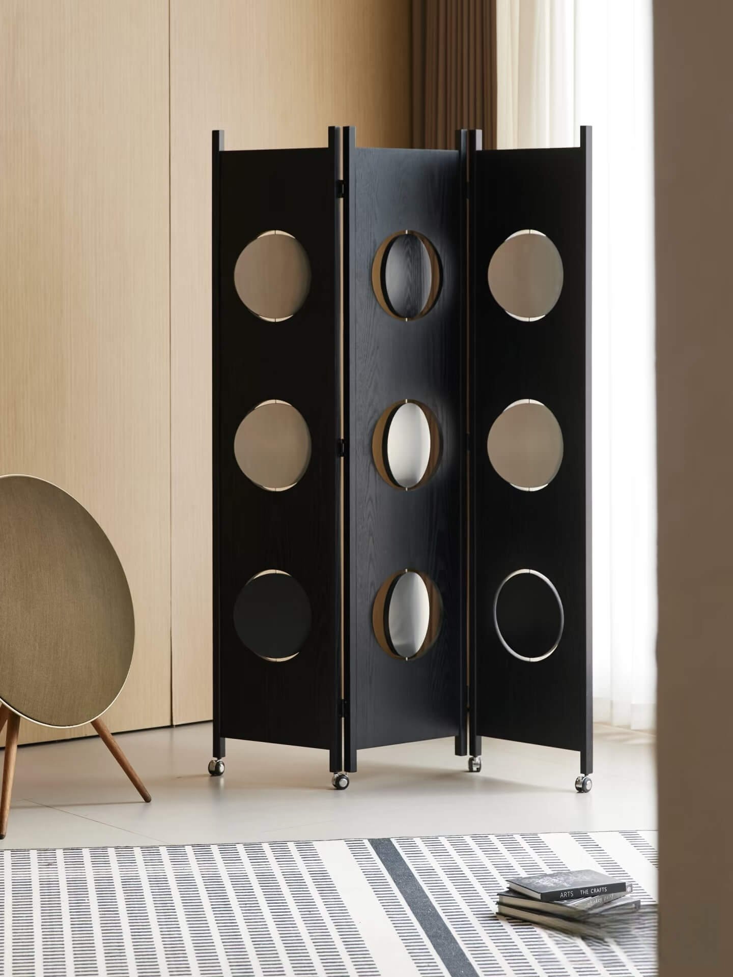 A Screen, A Remote Control for Your Room—no drills, no moving vans. Just a 90°–120°