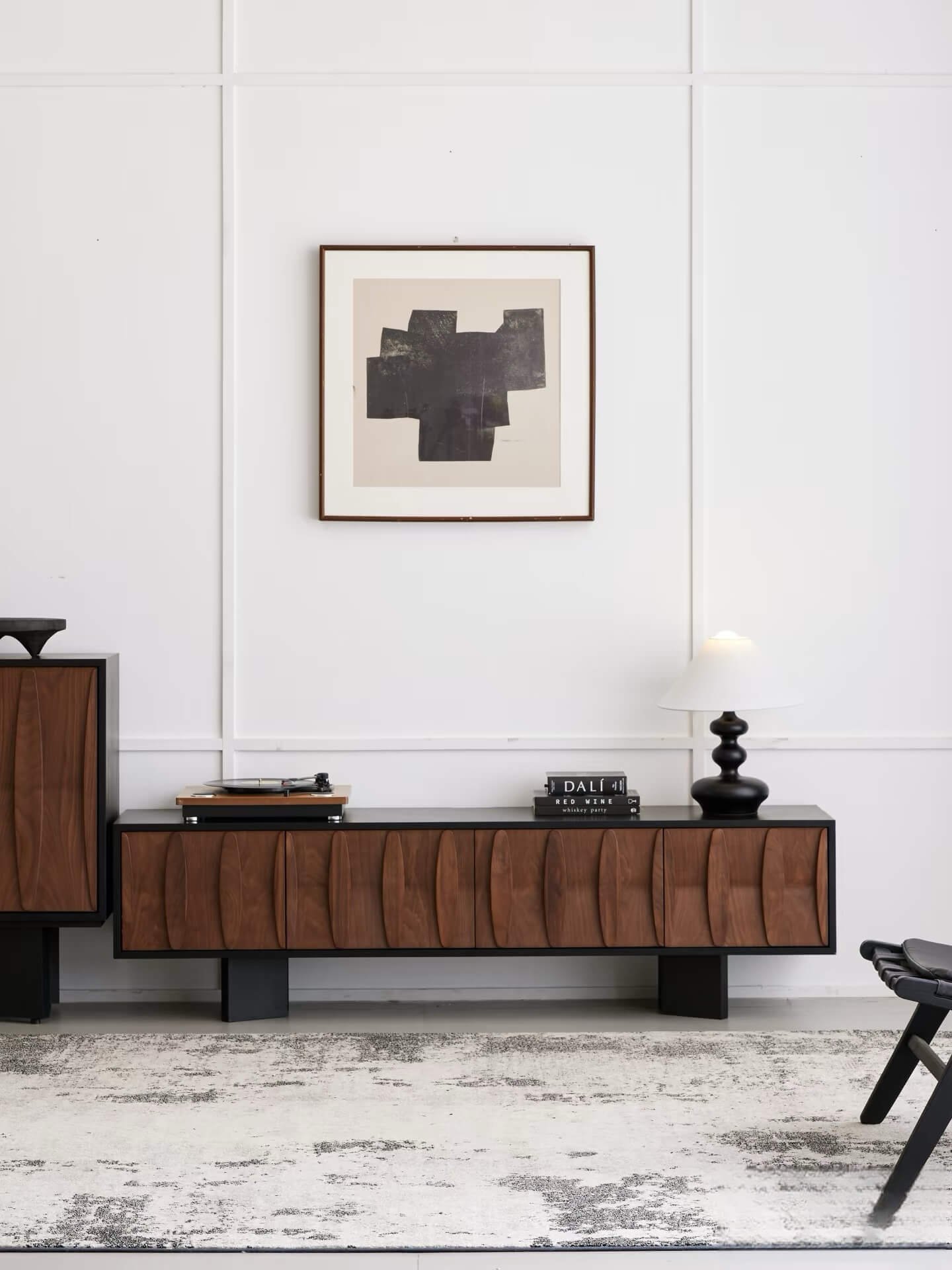 River-Line TV Stand: Storage Meets Style