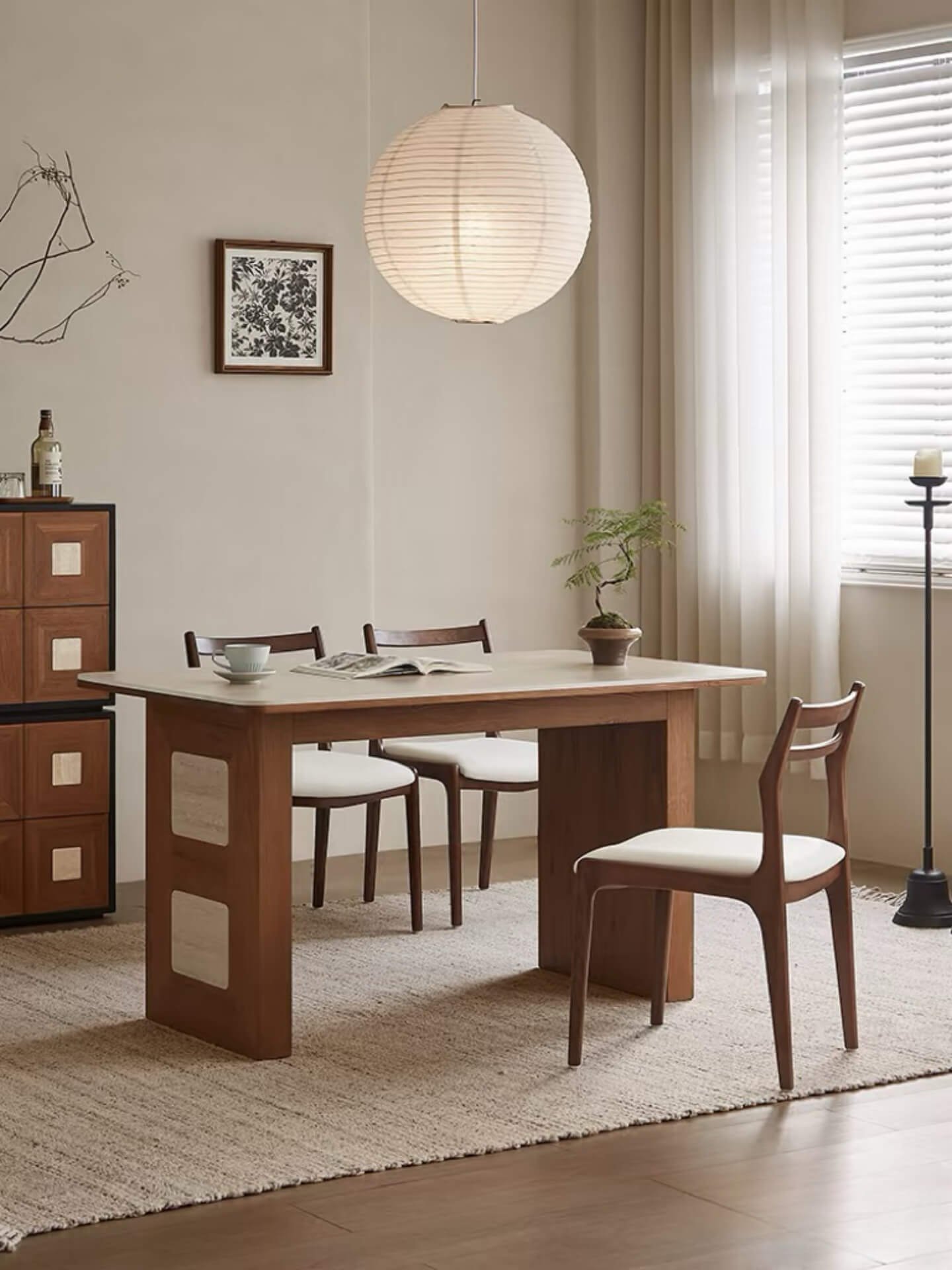 Shiyou Dining Table | A bite of vintage, a bite of function.