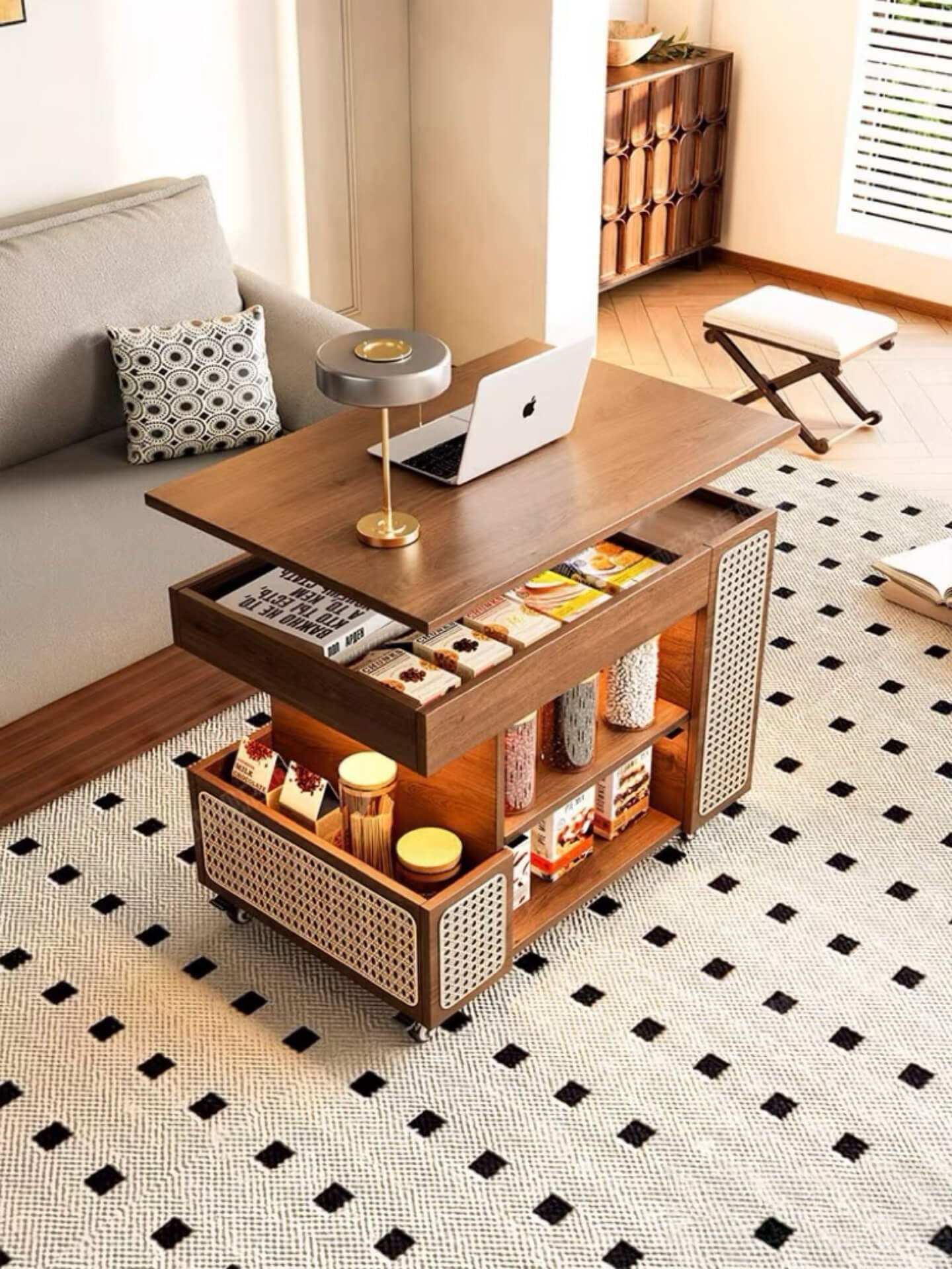Dethrone Your Coffee Table—Small Apartments Now Run on “Nomadic Side Tables”