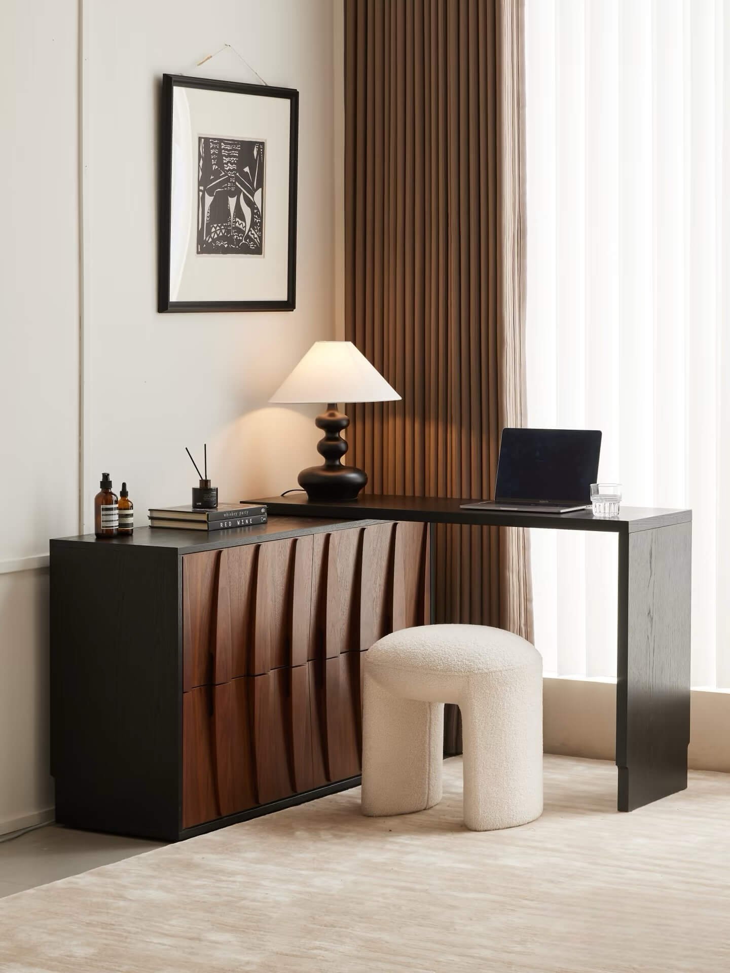 Licheng Dressing Table: A Triple-Purpose Solution Where Spatial Aesthetics Meets Function